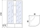 River Душевая кабина Nara Б/К XL 80/43 MT – картинка-26