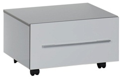 Aquanet Тумба подкатная "Верона 58" белая – фотография-1