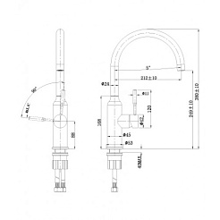 Lemark Смеситель Expert LM5079S для кухонной мойки – фотография-2