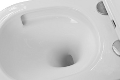 Azario Унитаз подвесной Teramo AZ-0053-UQ3 безободковый белый – фотография-9