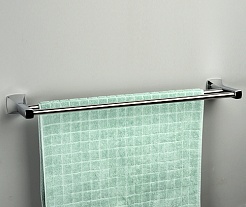 WasserKRAFT Штанга для полотенец двойная "Wern K-2530" – фотография-2