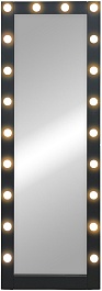 Continent Зеркало гримерное 600x1750 черное – фотография-3
