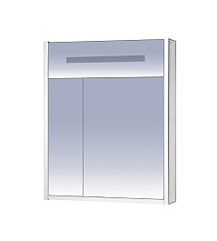 Misty Зеркало-шкаф для ванной Джулия 50 белый – фотография-3