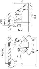 D&K Смеситель "Hertz Rhein DA1293101" для душа – фотография-4