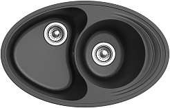 Ewigstein Мойка кухонная Elegant W90KF антрацит – фотография-3