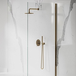 Omnires Душевая система SYSY19GL (золото) – фотография-2