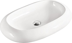 SantiLine Раковина накладная 63 SL-1035 белая – фотография-1