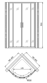Gemy Душевой уголок Victoria S30062 – фотография-2