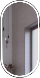 Mixline Зеркальный шкаф Премьер Сохо 50 R черный – фотография-1