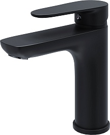 Aringa Смеситель для раковины Рейн AR02009BL черный – фотография-1