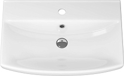 Misty Тумба с раковиной Сканди 60 белая/дуб крафт золотой/антрацит – фотография-8