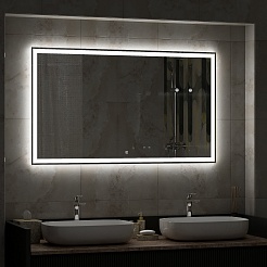 Continent Зеркало Mercury Led 1200x700 – фотография-8