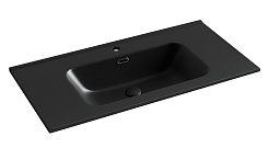 Ceramicanova Мебельная раковина Element 91 CN7002MB чёрный матовый – фотография-1