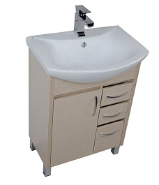 Aquanet Комплект Мебели "Донна 60" светлый дуб (168932) – фотография-5