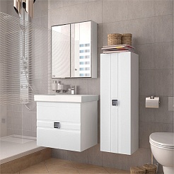 Style Line Тумба с раковиной Амарант 60 – фотография-2