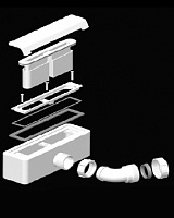 WeltWasser Сифон для поддона TRAB8