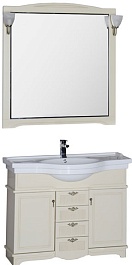 Aquanet Мебель для ванной "Луис 110" бежевая (173198) – фотография-1