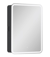 Equil Зеркальный шкаф Eltoro 60 R чёрный софт