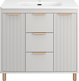 Brevita Тумба под раковину Risacca Crema 90 серая