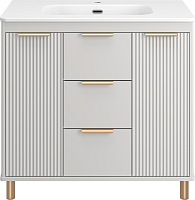 Brevita Тумба под раковину Risacca Crema 90 серая