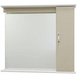 Водолей Зеркальный шкаф Тунис 85 R дуб – фотография-1