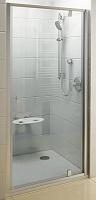 Ravak Душевая дверь в нишу PDOP1-80 Transparent, профиль сатин