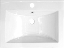 Onika Тумба с раковиной Айленд 70 подвесная белая – фотография-8