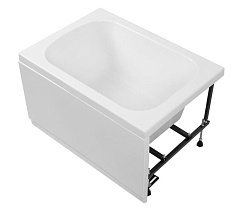 Aquanet Акриловая ванна Seed 100x70 – фотография-4