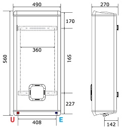 Ariston Водонагреватель накопительный ABS VLS Inox PW 30 – фотография-9