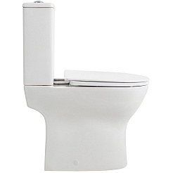 BelBagno Чаша унитаза безободкового Lounge BB045CPR/SC с сиденьем – фотография-3