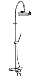 Paini Система душевая Cox 78CR687TH1KM с термоcтатом, хром – фотография-1