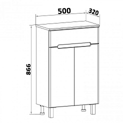 Runo Тумба Парма 50 – фотография-3