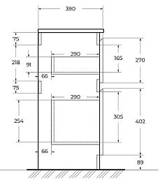 BelBagno Мебель для ванной Kraft 39 50 Rovere Tabacco – фотография-4
