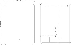 Grossman Зеркало Elegans-норма 60x80 – фотография-3