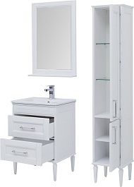 Aquanet Пенал для ванной Бостон 36 ясень – фотография-6