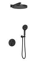 Sancos Душевой комплект Space SC3006MB матовый черный