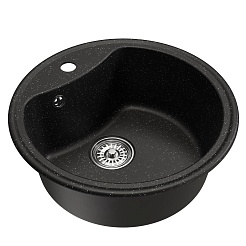 Mixline Мойка кухонная ML-GM09 черная – фотография-2