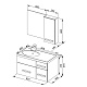 Aquanet Мебель для ванной  "Данте 90" 1 шкаф L (164817) – картинка-12