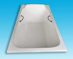 Timo Чугунная ванна Tarmo 180x80x45 с ручками – фотография-4