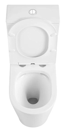 Iberica Blanca Унитаз компакт Burgos Alto с сиденьем микролифт – фотография-3