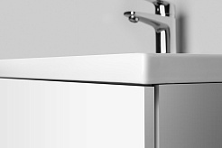 Am.Pm Тумба под раковину Gem 75 белый глянец, с 2 ящиками – фотография-6