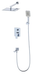 Oliveeka Душевой комплект D OL-939003-CR хром – фотография-1