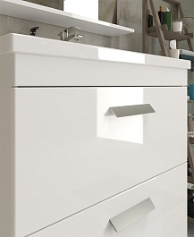 Vigo Тумба с раковиной Nova 2-800 2 ящика белая – фотография-7