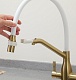 Frap Смеситель для кухни F4397-3 золотой сатин – картинка-10