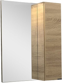 Comforty Зеркальный шкаф Тромсе 60 дуб сонома – фотография-1