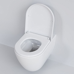 Ambassador Сиденье для унитаза Queen белое – фотография-6