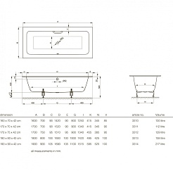 Bette Стальная ванна One 3313 – фотография-5