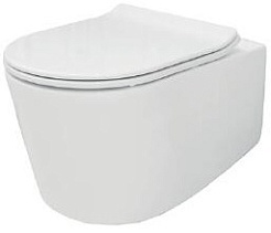 Creo Ceramique Унитаз подвесной RENNES, сиденье микролифт – фотография-1