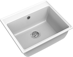Granfest Мойка кухонная GF-V580 иней – фотография-1