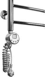 Domoterm Полотенцесушитель электрический Калипсо П10 500x1000 EL хром – фотография-3